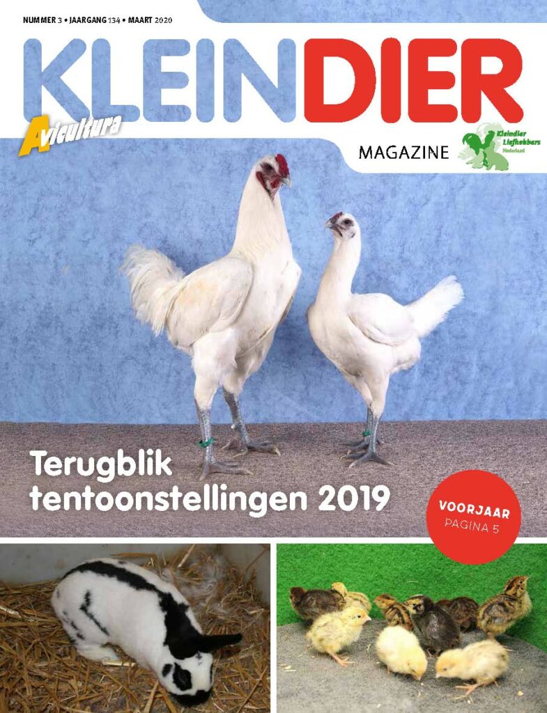 Kleindier Magazine Maart 2020